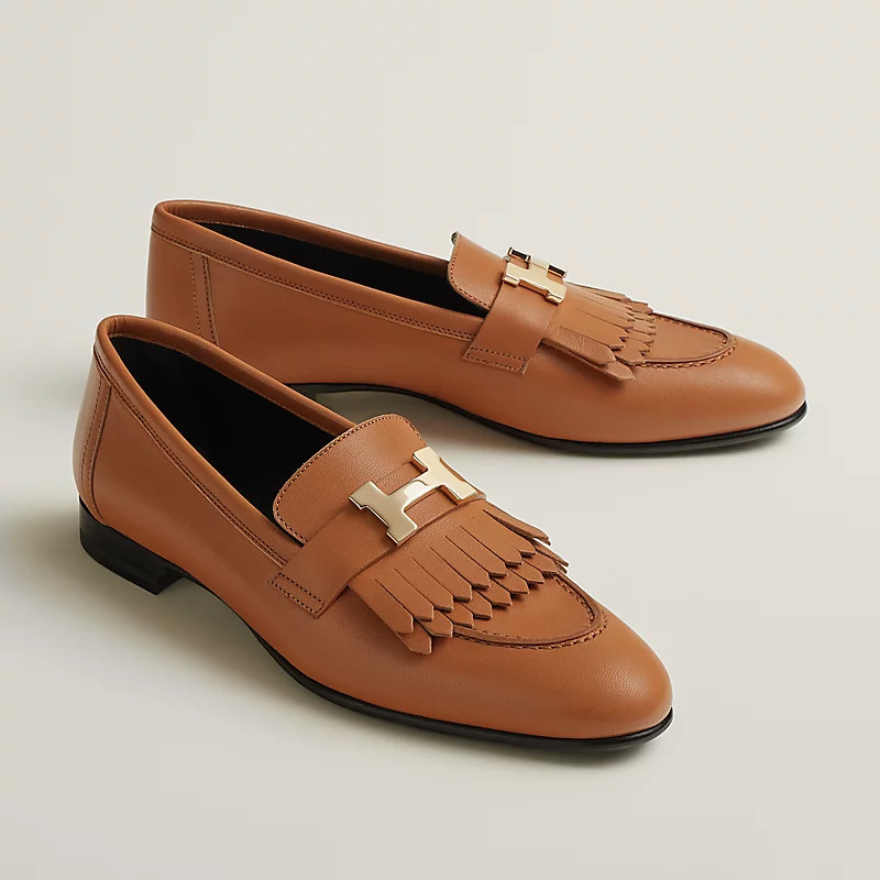 Giày Hermes Royal Loafer Nữ Nâu